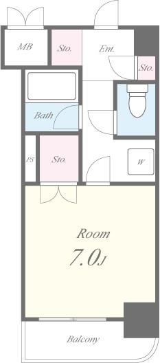 ライズィング･サン 間取り図