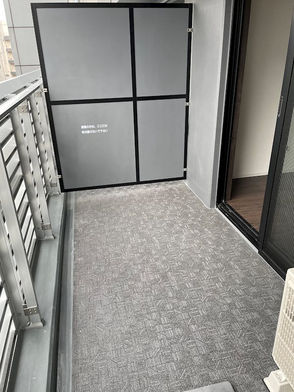 アルティオ ドマーニ ベランダ