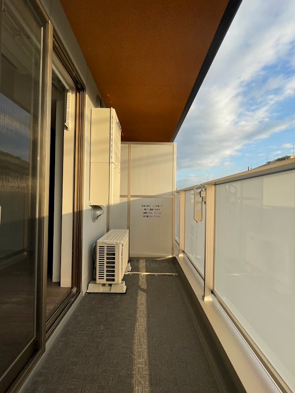 ジュネス稲城 ベランダ