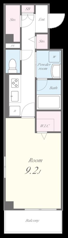 ジュネス稲城 間取り図