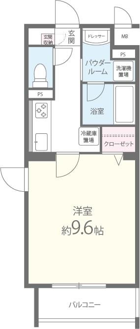 Grandir服部 間取り図