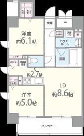 Le･Sel上町台 間取り図