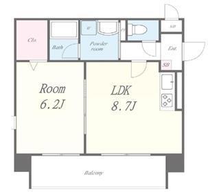 グランディール浅草 間取り図