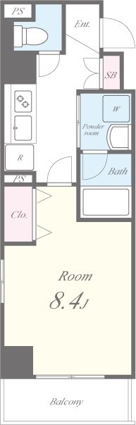 LUKICIA神楽坂 間取り図