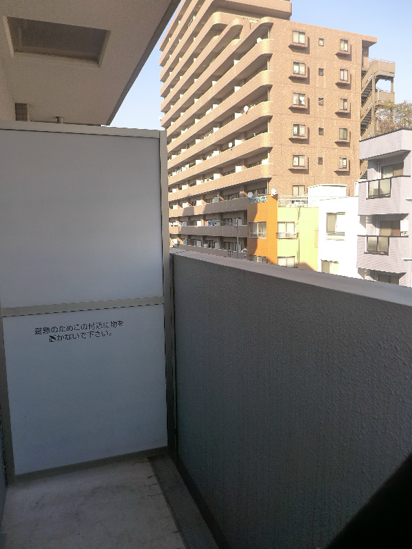 クレセント小台 ベランダ
