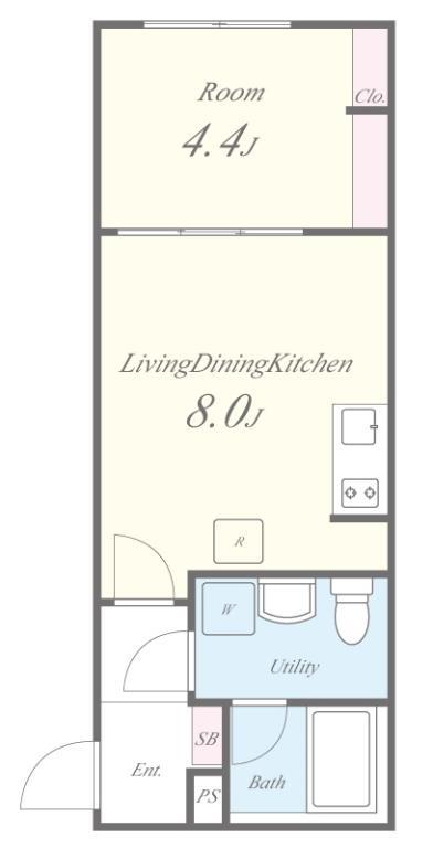 コルビジェスリー 間取り図