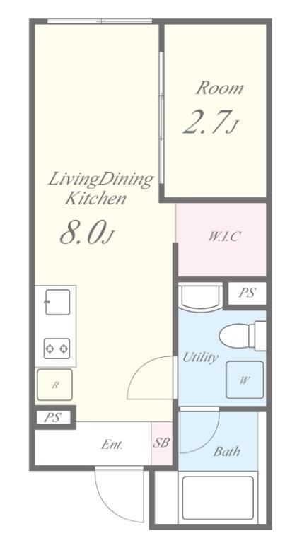 コルビジェスリー 間取り図