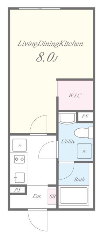 コルビジェスリー 間取り図