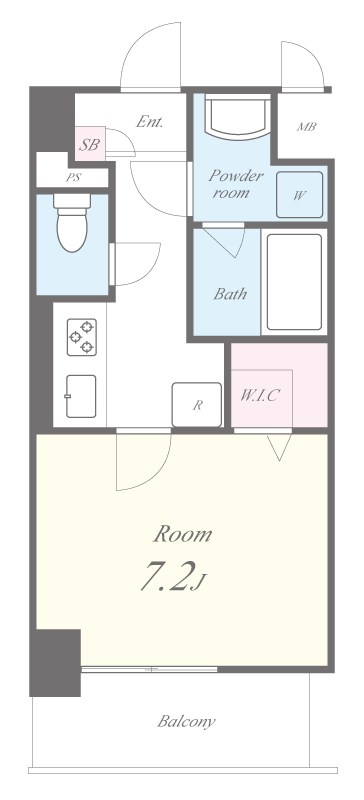 コージーコートVI 間取り図