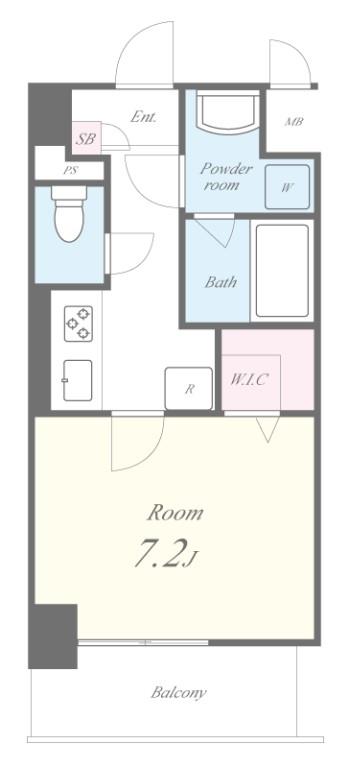 コージーコートVI 間取り図