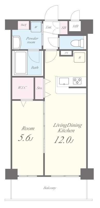 LIBRE(リーブル) 間取り図