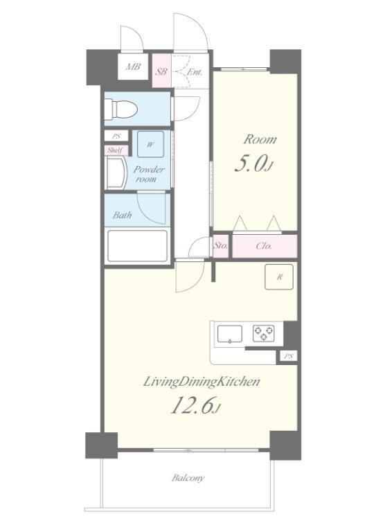 LIBRE(リーブル) 間取り図