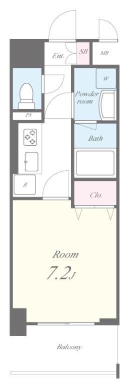 アグレアーブル エモア 間取り図
