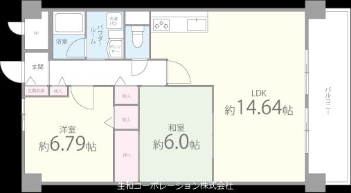 メゾン・ポレール 207号室 間取り