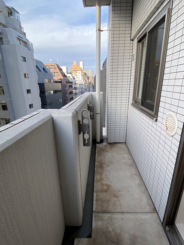 アールクレスト秋葉原 ベランダ