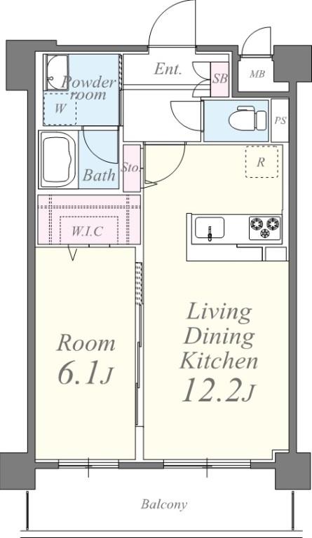 ライツ 石原 間取り図