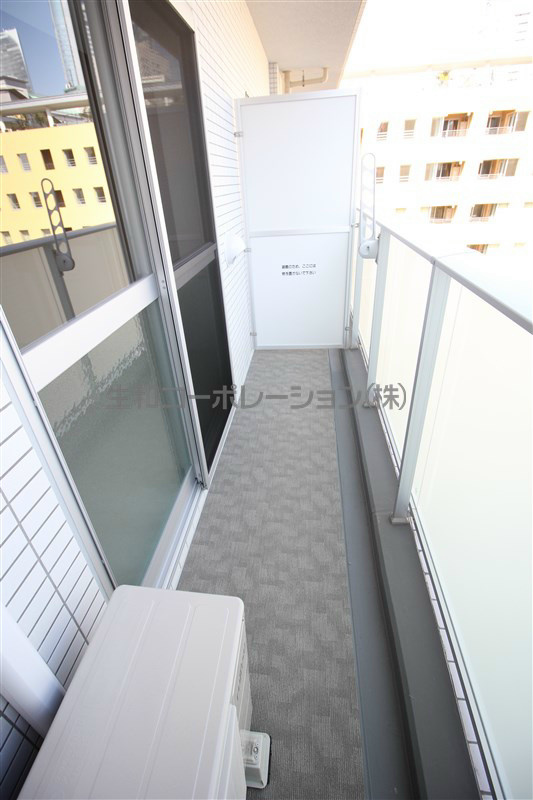 コンパル汐留 ベランダ