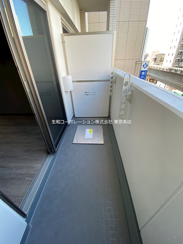 グランレーヴ東尾久 ベランダ