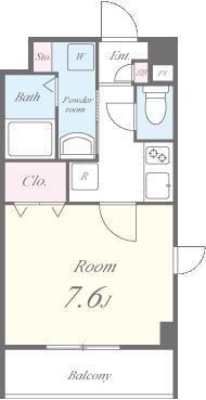 サンセール羽田 間取り図