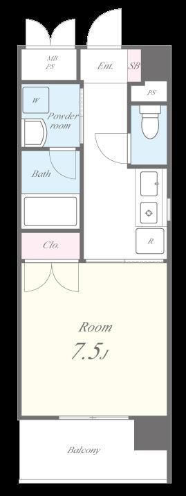 ロイヤルグレース 間取り図