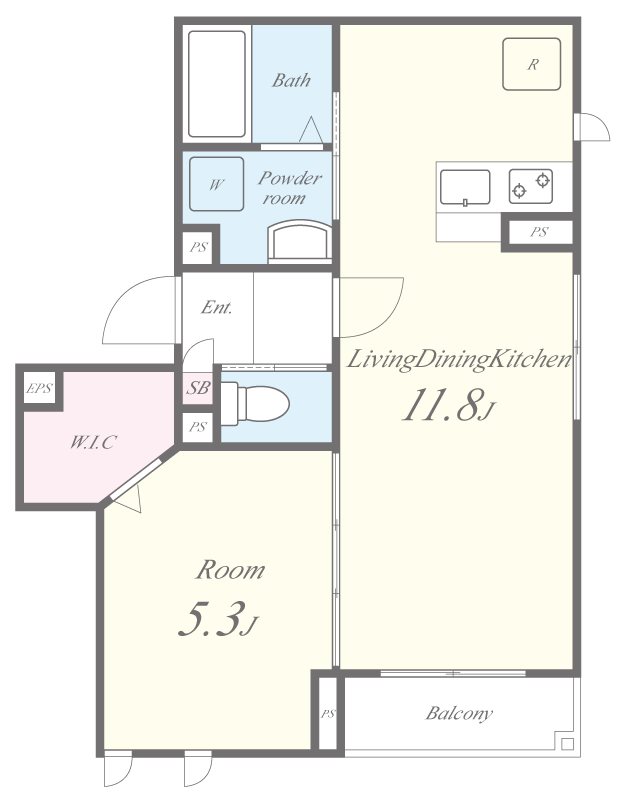 Fraisier 間取り図