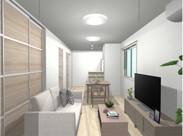 Fraisier リビング