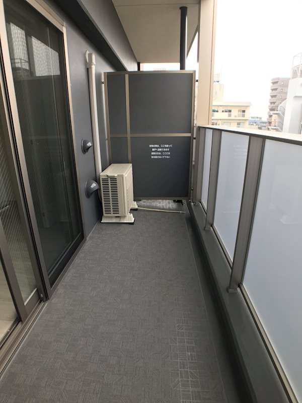 アヴェニール久米川 ベランダ