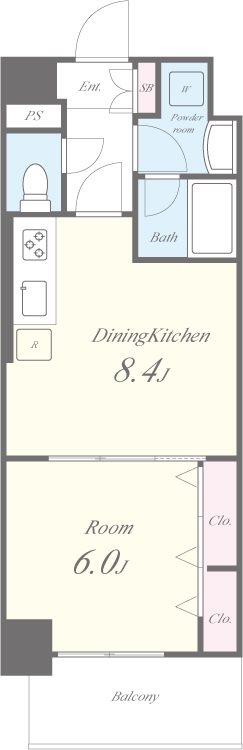 ウェルデンス八王子 間取り図