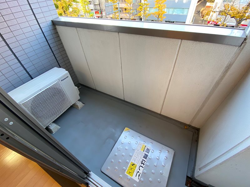 ヴェルデール白山 ベランダ