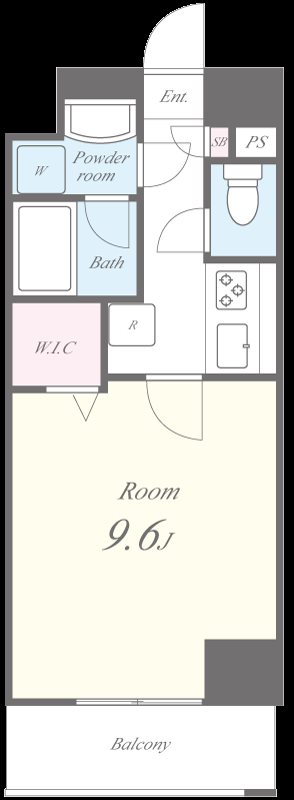 アンティエ メゾン 間取り図