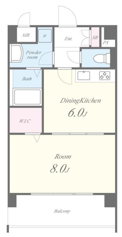 サン セジュール 間取り図