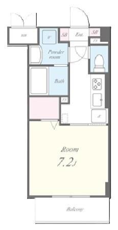 コンフォース堀切 間取り図