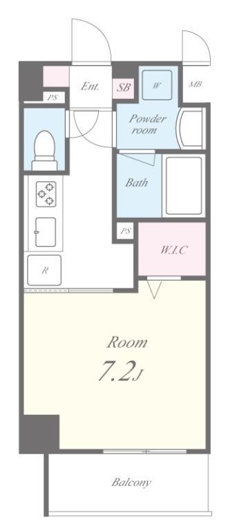 コンフォース堀切 間取り図