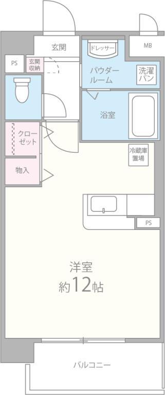 ベルメゾン・エグレット 間取り図