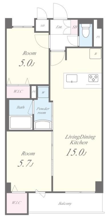 パークフレア 間取り図