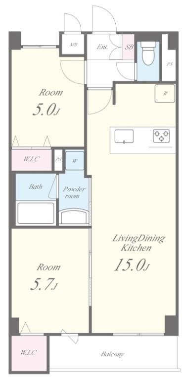 パークフレア 間取り図