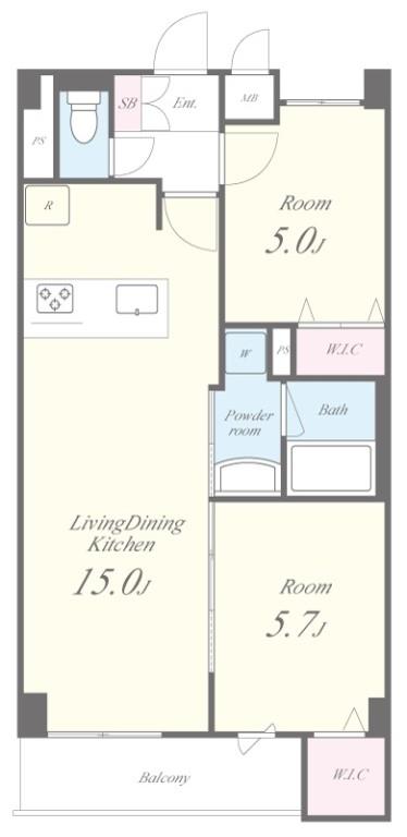 パークフレア 間取り図