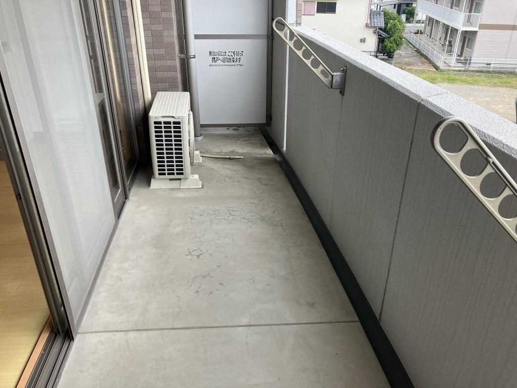 ボヌール有瀬 ベランダ