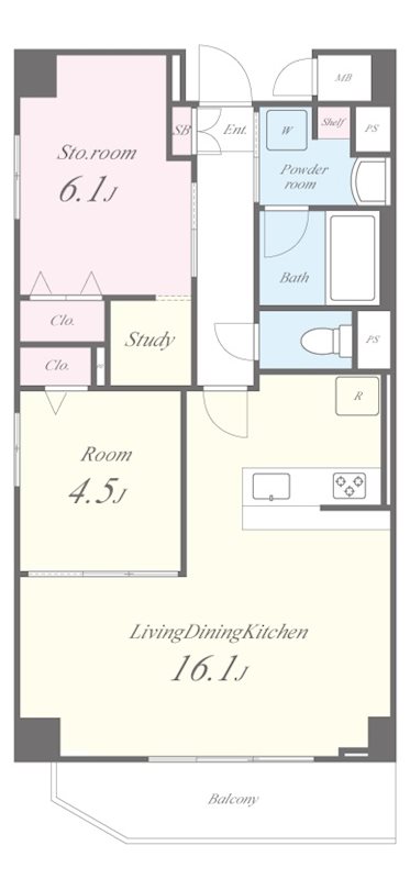 ホープ ファミリア 間取り図