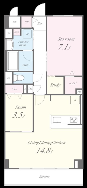 ホープ ファミリア 間取り図