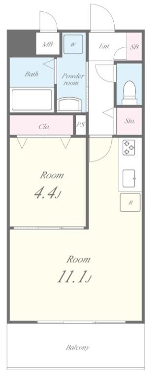 グリシーヌ 間取り図