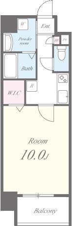 アウラデパリュ－ル 間取り図
