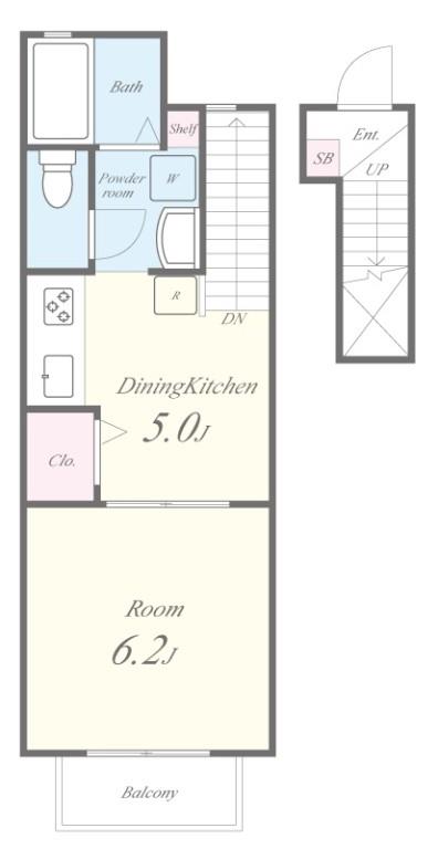 フォレストコートⅠ 間取り図