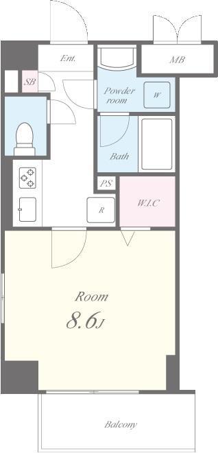プラシード青山 間取り図