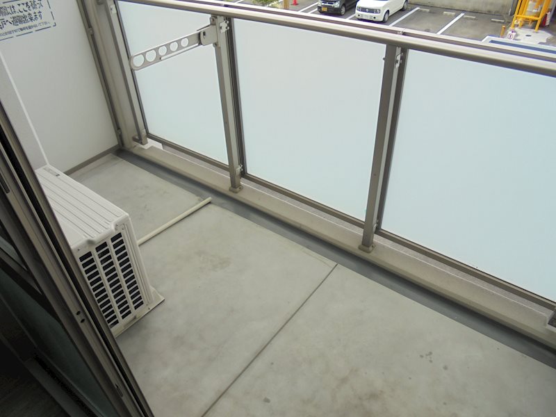 アジュール水堂 ベランダ