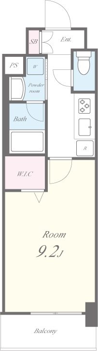 ウェルデンス八王子 間取り図