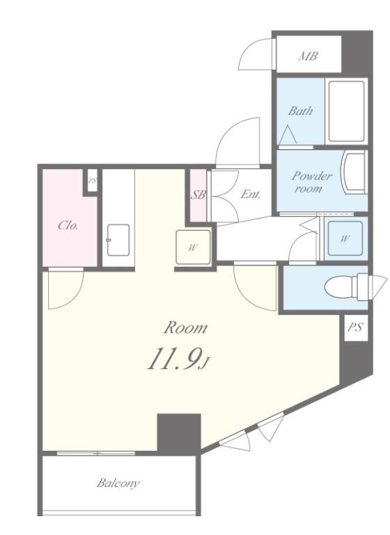 TRビルディング 間取り図