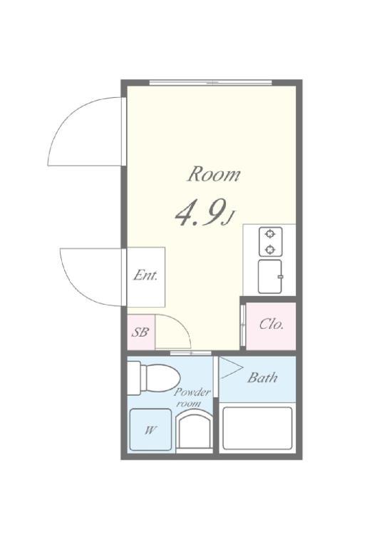 FLレジデンス早稲学府Ⅲ 間取り図