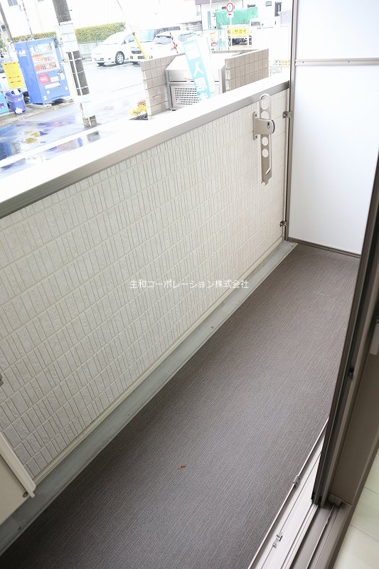 カシータ・ソル ベランダ