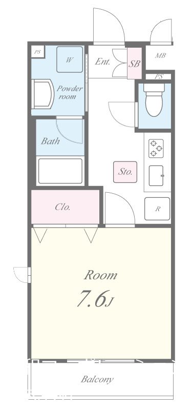 メゾン ド シェンヌ 間取り図